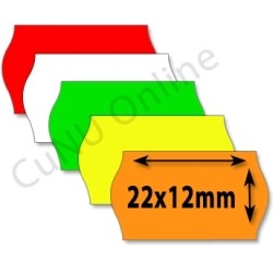 Preisetiketten 22x12mm Etiketten für Handauszeichner