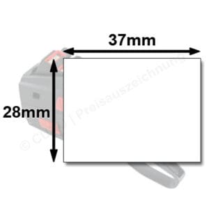 Preisauszeichner für 37x28mm Etiketten