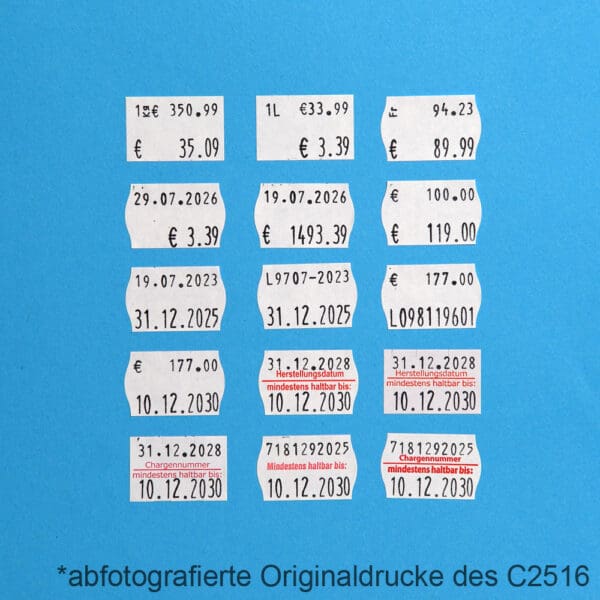 abfotografierte originaldrucke des C2516 Allround-Auszeichners