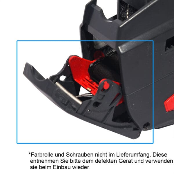 Farbrollenhalterung XL für contact premium Auszeichner