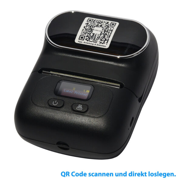 M110 Labelprinter - QR Code scannen und direkt loslegen